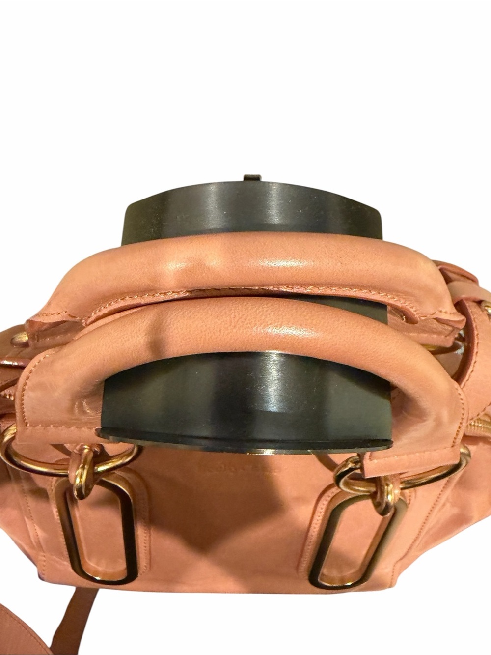See By Chloe Blush Satchel with Gold Details - Picture 9 of 16